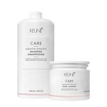 Kit Keune Care Keratin Smooth Shampoo Litro e Máscara (2 produtos)