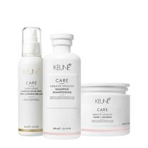 Kit Keune Care Keratin Smooth Shampoo Máscara e Lumi Coat Finalizador (3 produtos) Kit Keune Care Keratin Smooth Shampoo Máscara e Lumi Coat Finalizador (3 produtos)