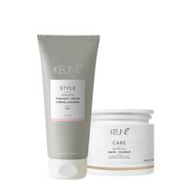 Kit Keune Care Satin Oil Máscara e Style Straight Cream Nº57 (2 produtos)