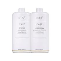 Kit Keune Care Satin Oil - Shampoo 1l E Condicionador 1l