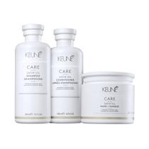 Kit Keune Care Satin Oil - Shampoo 300ml + Condicionador 250ml + Máscara 200ml