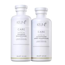 Kit Keune Care Satin Oil Shampoo 300ml + Condicionador 250ml