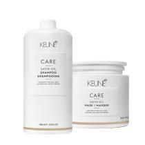 Kit Keune Care Satin Oil Shampoo e Máscara (2 Produtos)