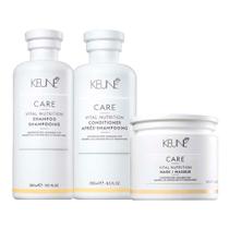 Kit Keune Care Vital Nutrition - Sh300ml Cond250ml Másc200ml