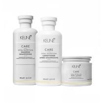 Kit Keune Care Vital Nutrition - Shampoo 300ml + Condicionador 250ml + Máscara 200ml