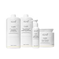Kit Keune Care Vital Nutrition Shampoo Condicionador Litro Máscara Thermal Cream (4 produtos)