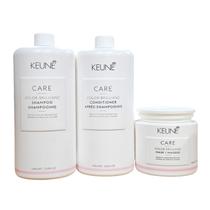 Kit Keune Color Brillianz - Shampoo 1L + Condicionador 1L + Máscara 500ml