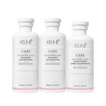 Kit Keune Color Brillianz Shampoo e Condicionador (3 produtos)