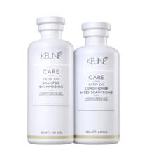 Kit Keune Home Care Satin Oil (Shampoo + Condicionador)