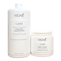Kit Keune Keratin Smooth - Shampoo 1L + Máscara 500ml Kit Keune Keratin Smooth - Shampoo 1L + Máscara 500ml