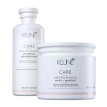 Kit Keune Keratin Smooth - Shampoo 300ml + Máscara 200g