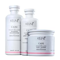 Kit Keune Shampoo Color Brillianz + Condicionador Color Brillianz + Máscara Color Brillianz
