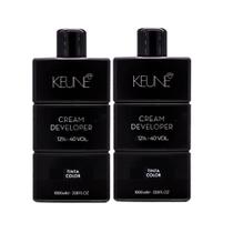 Kit Keune Tinta Color 12% - 40 VOL Oxidante Cremoso 1L (2 unidades) Kit Keune Tinta Color 12% - 40 VOL Oxidante Cremoso 1L (2 unidades)