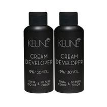 Kit Keune Tinta Color & So Pure Color 9% - 30 VOL Oxidante Cremoso 60ml (2 unidades)