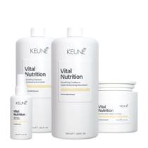 Kit Keune Vital Nutrition Salon Total Spray (4 produtos)
