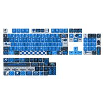 Kit keycaps redragon harry potter corvinal abnt2 136 teclas redragon hp-941