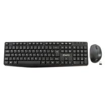 Kit Keytime Mouse e Teclado Executivo Sem fio Dongle 1600DPI USB 2.0 ABNT2 - KYT00013