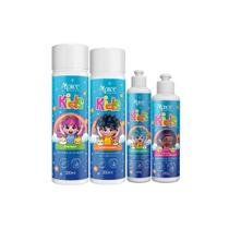 Kit Kids Apse - Shampoo, Cond, Creme E Gelatina Apice