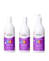 Kit Kids Betobita Shampoo, Condicionador e Creme de Pentear