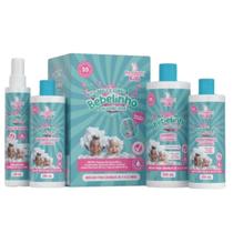 Kit Kids Cabelo Corpo Bebelinho Algodão Doce - Bio Instinto