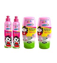 Kit Kids Cacheados 2x Condicionador + 2x Finalizador Bio Extratus - Linha Infantil