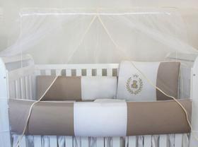 Kit Kids com Mosquiteiro Comum - Thed Caqui
