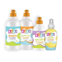 Kit Kids Faciantus Shampoo/Condicionador/Colônia/Hidratante