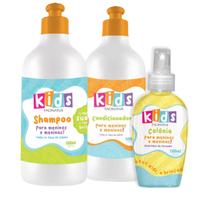 Kit Kids Perfume, Shampoo E Condicionador Infantil Vegano
