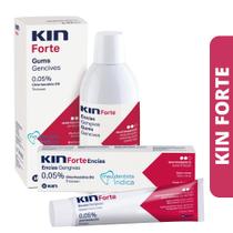 Kit KIN FORTE Enxaguatório 500ml + Creme Dental 150g KIN Kit KIN FORTE Enxaguatório 500ml + Creme Dental 150g KIN