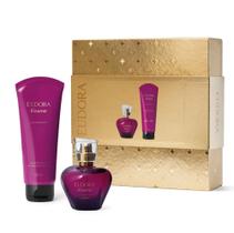 Kit Kiss Me Cabernet: Colônia 50ml + Hidratante Corporal 100ml Eudora Kit Kiss Me Cabernet: Colônia 50ml + Hidratante Corporal 100ml Eudora