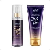 Kit Kiss New York Dark Kiss: Body Splash 200ml e Loção Hidratante 180ml