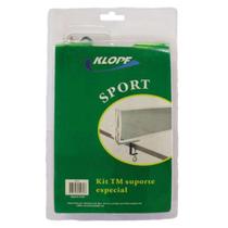 Kit Klopf Rede Tênis de Mesa + 2 Sup.