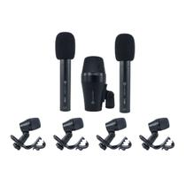 Kit KMD 207 Com 7 Unidades de Microfones Kadosh Para Bateria - KMD207