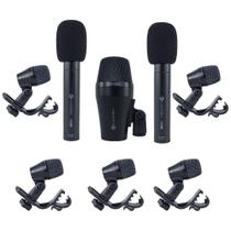 Kit KMD 208 Com 8 Unidades de Microfones Kadosh Para Bateria - KMD208