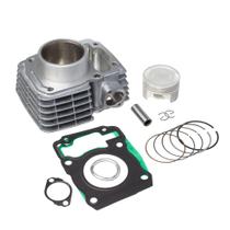 Kit Kmp Completo com Cilindro Pistão Anel Juntas Titan 150 Cg Bros 2004 a 2015