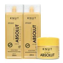 Kit Knut Absolut Shampo+Condicionador 250ml+Máscara 300g