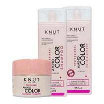 Kit Knut Amino Color Shampoo+Condicionador 250ml+Máscara 300g