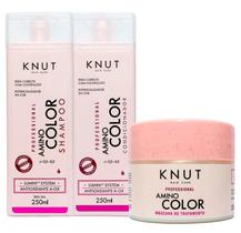 Kit Knut Amino Color Shampoo, Condicionador e Máscara