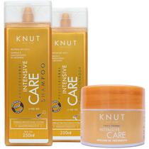 Kit Knut Intensive Care Shampoo + Condicionador 250ml Máscara 300g