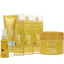 Kit KNUT INTENSIVE CARE: Shampoo + Condicionador + Máscara + Máscara Noturna + Leave-in Spray + Hair Remedy