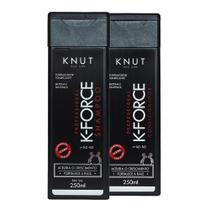Kit KNUT K-FORCE: Shampoo 250ml + Condicionador 250ml