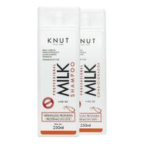 Kit KNUT MILK: Shampoo 250ml + Condicionador 250ml