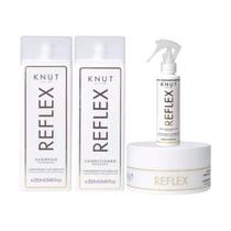 Kit Knut Reflex Shampoo+Condicionador 250ml+Másc 200g+Fluido 120ml