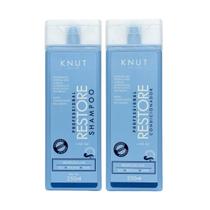 Kit Knut Restore Sh+Cond 250ml+Másc 300g+Hair Remedy 130g