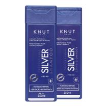 Kit KNUT SILVER: Shampoo 250ml + Condicionador 250ml