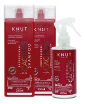 Kit Knut Tratamento Cachos + Spray Acquea 200ml 3 Itens