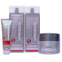 Kit Knut Tratamento Nutricelular + Máscara 300g 4 Itens