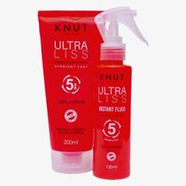 Kit KNUT ULTRA LISS: ULTRA LISS 200ml + ULTRA LISS Spray Fluid 120ml