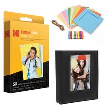 Kit Kodak Printomatic: Papel Fotográfico, Molduras e Álbum de Fotos