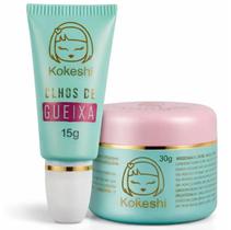 Kit Kokeshi Creme Facial Pele De Porcelana + Creme Olhos De Gueixa